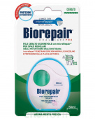 BioRepair Розширююча зубна нитка-флос з гідроксиапатитом "Щоденний захист", 50м